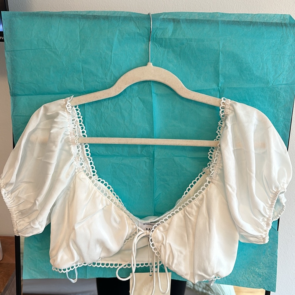 Puffy Sleeve Top